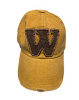 Yellow "W" Cap
