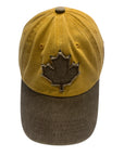 Yellow Cap with Brown Maple