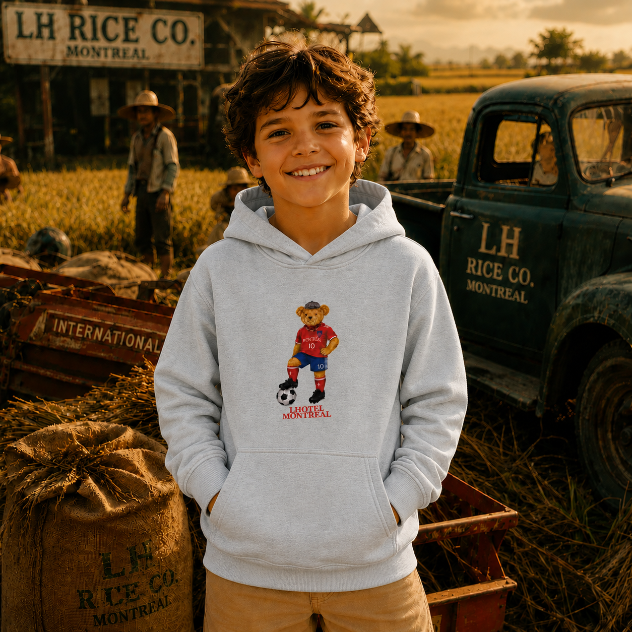 Alpha Kids Hoodie | Boutique LH Montréal