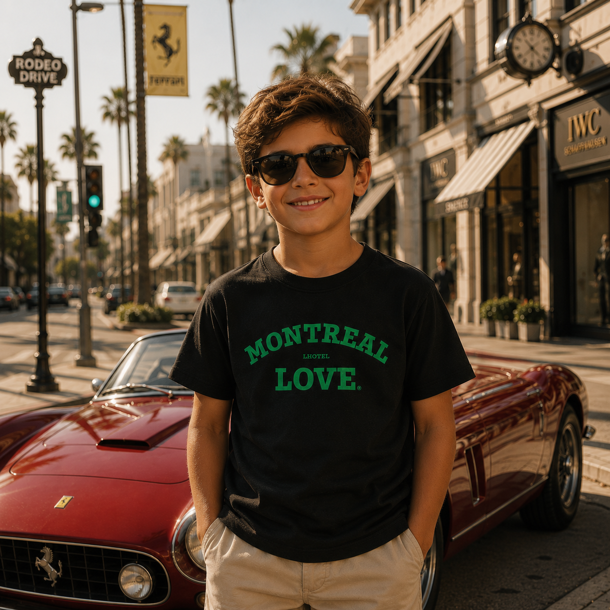 T-shirt amour pour enfant