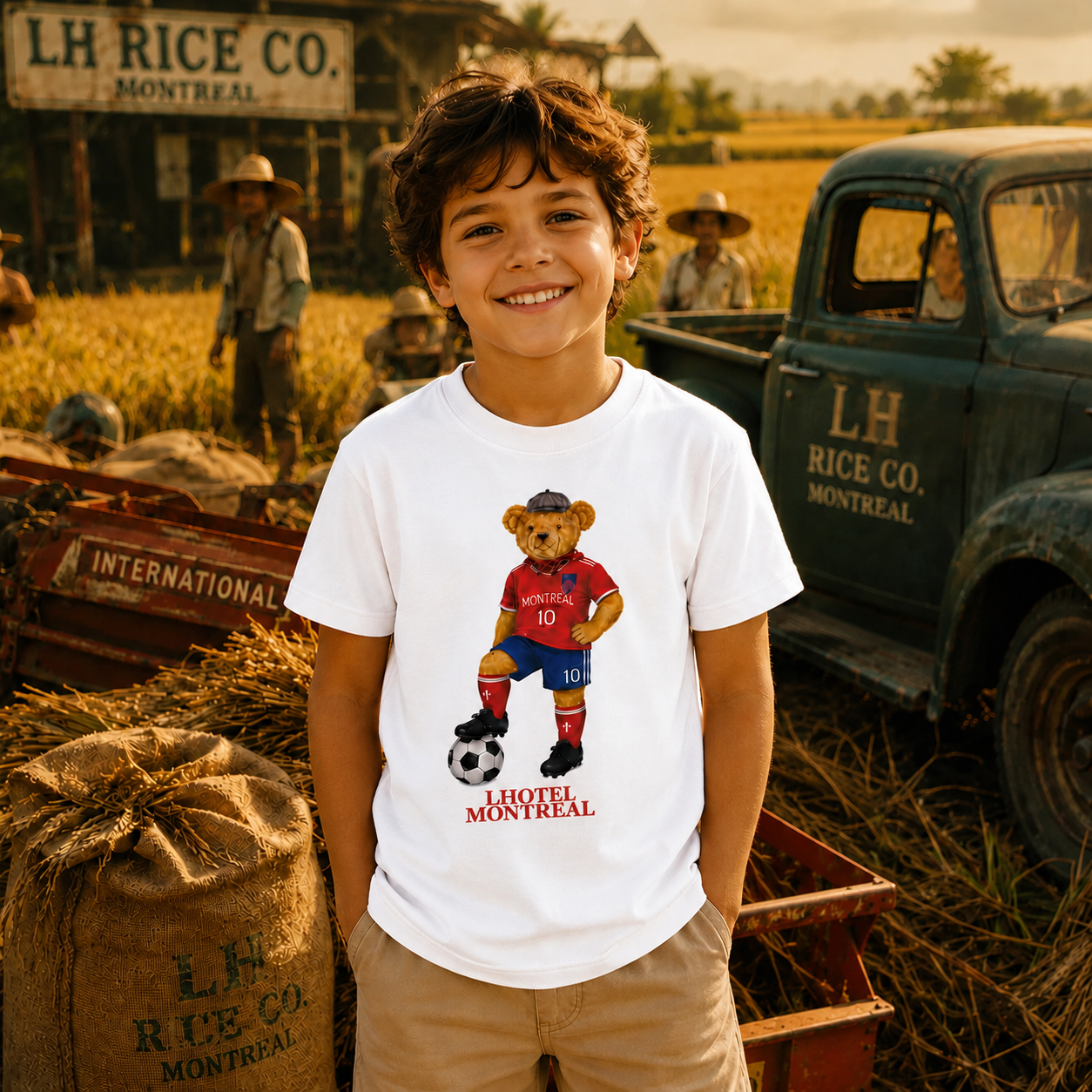 T-shirt amour pour enfant