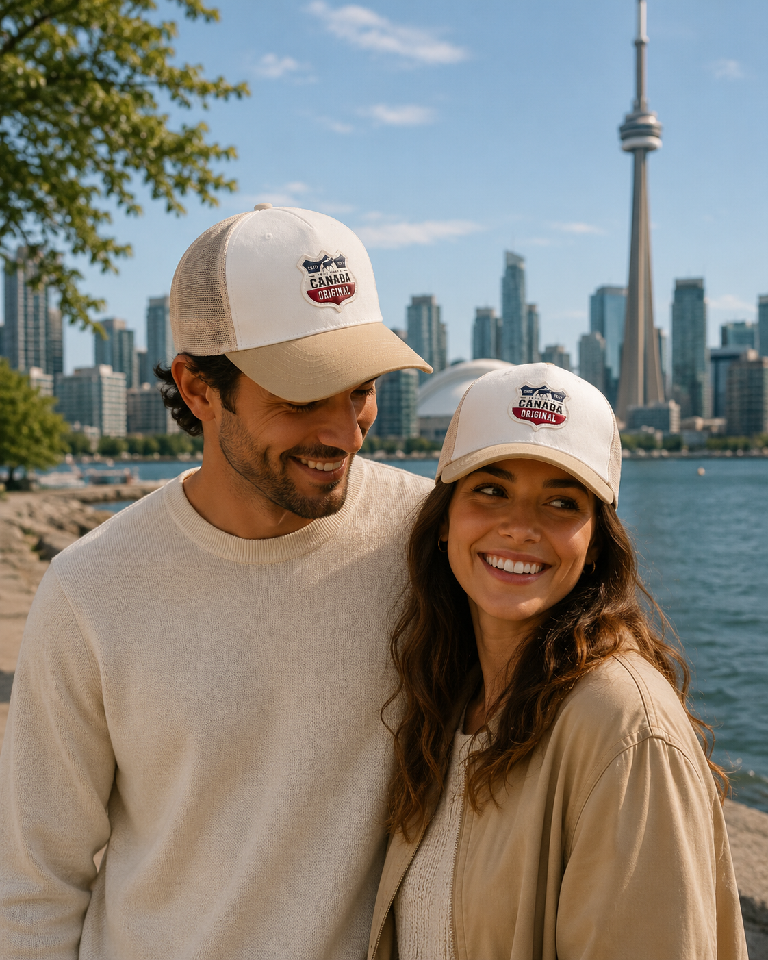Canada Original Heritage Trucker Cap – Cream | Boutique LH Montréal