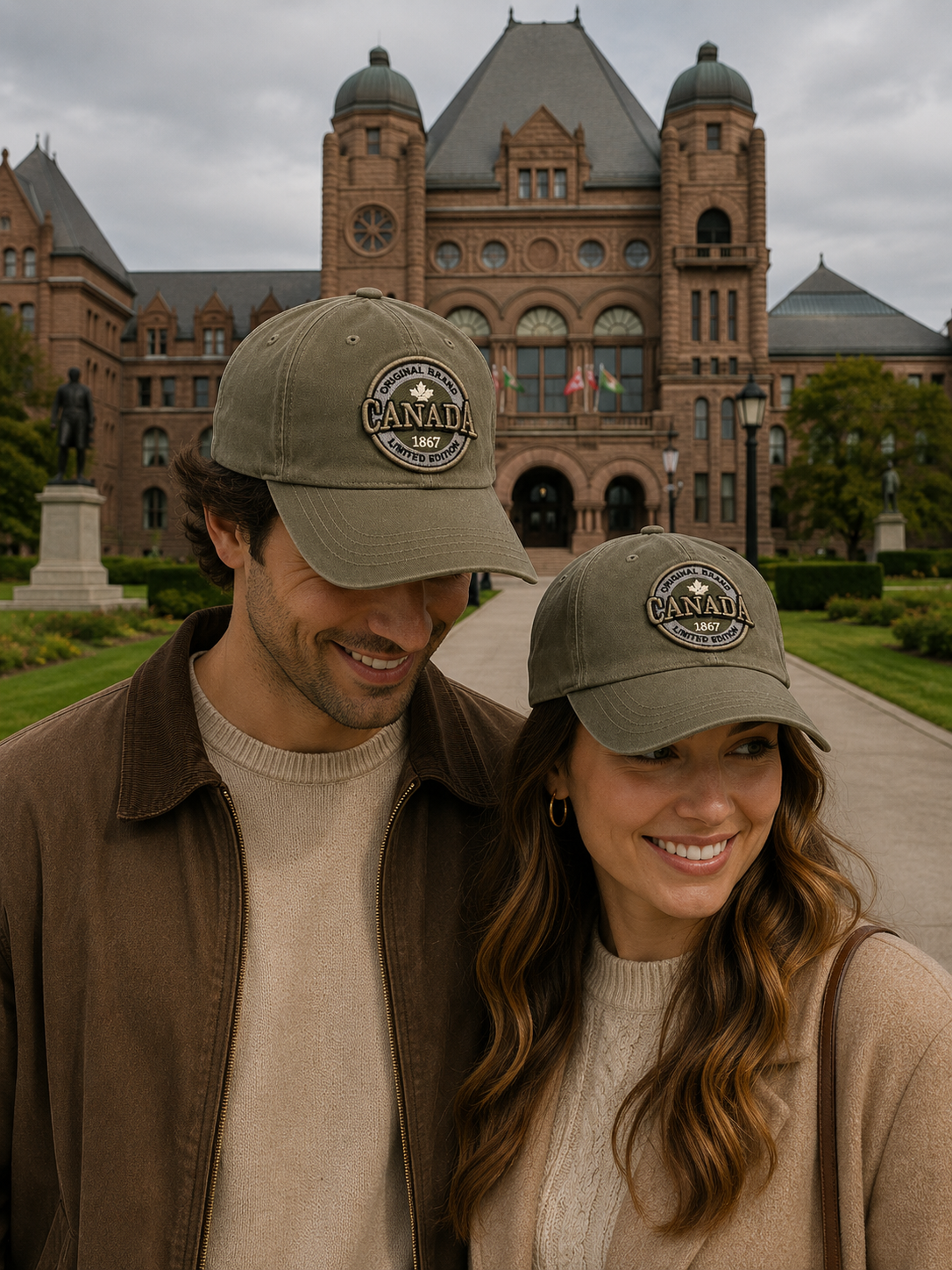 Canada 1867 Heritage Cap – Olive | Boutique LH Montréal