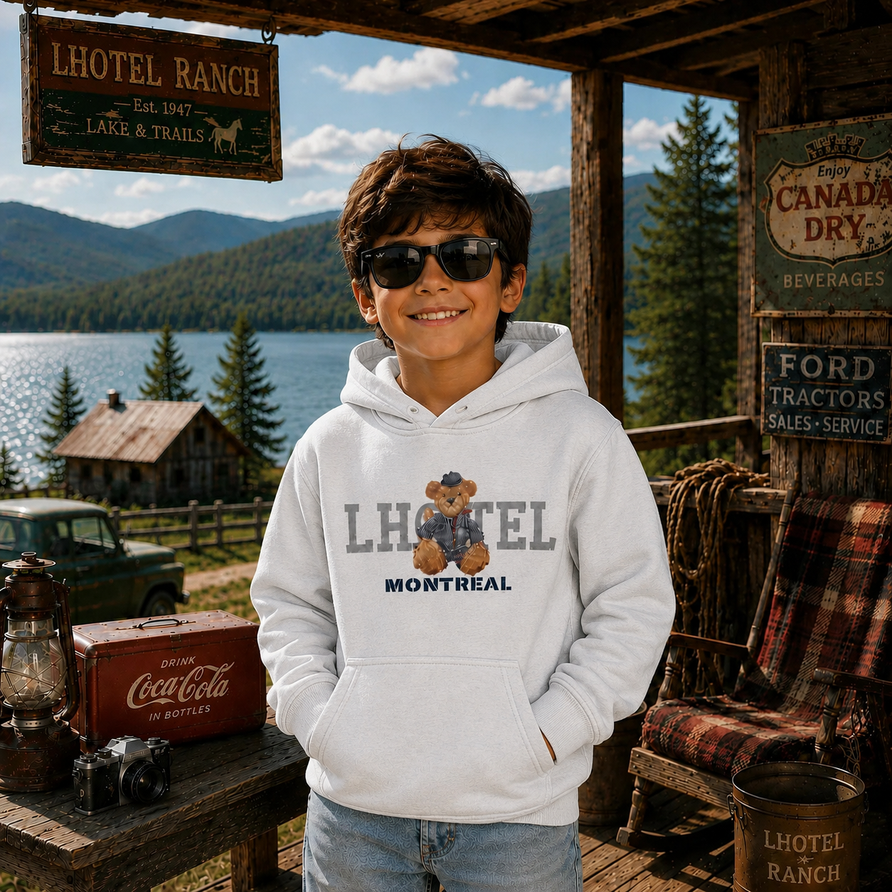 Argus Kids Hoodie | Boutique LH Montréal