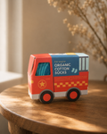Fire Engine Organic Cotton Kids Socks | Soft & Sustainable Children's Sock