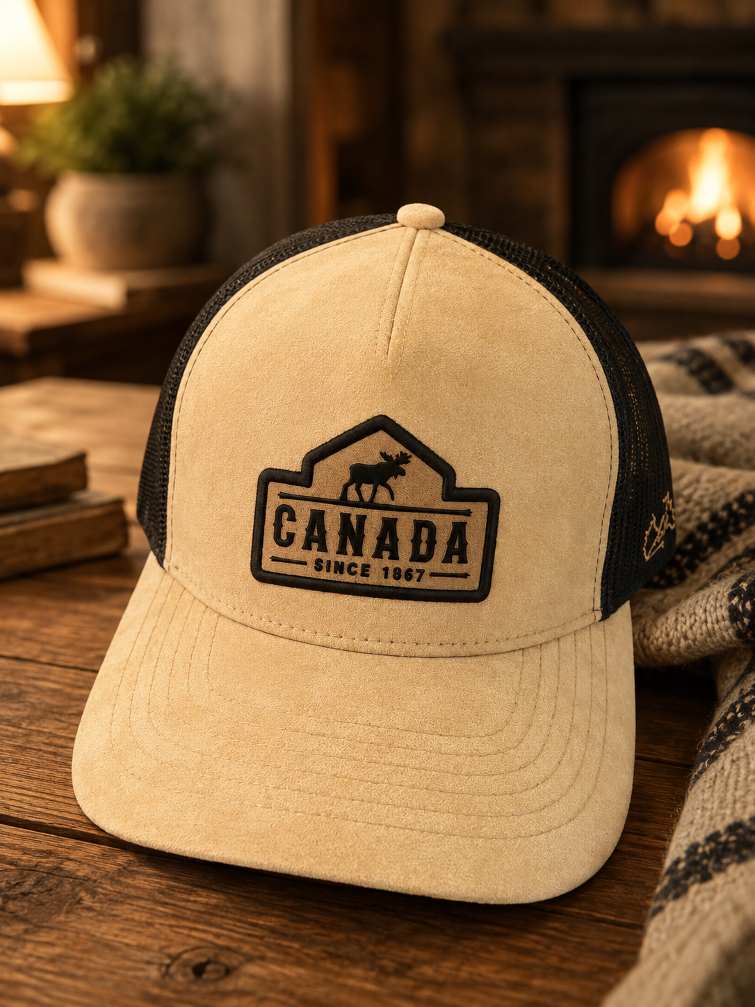 Casquette de Montréal avec feuille d'érable