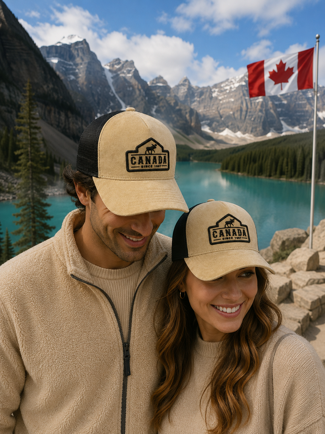 Casquette de Montréal avec feuille d'érable