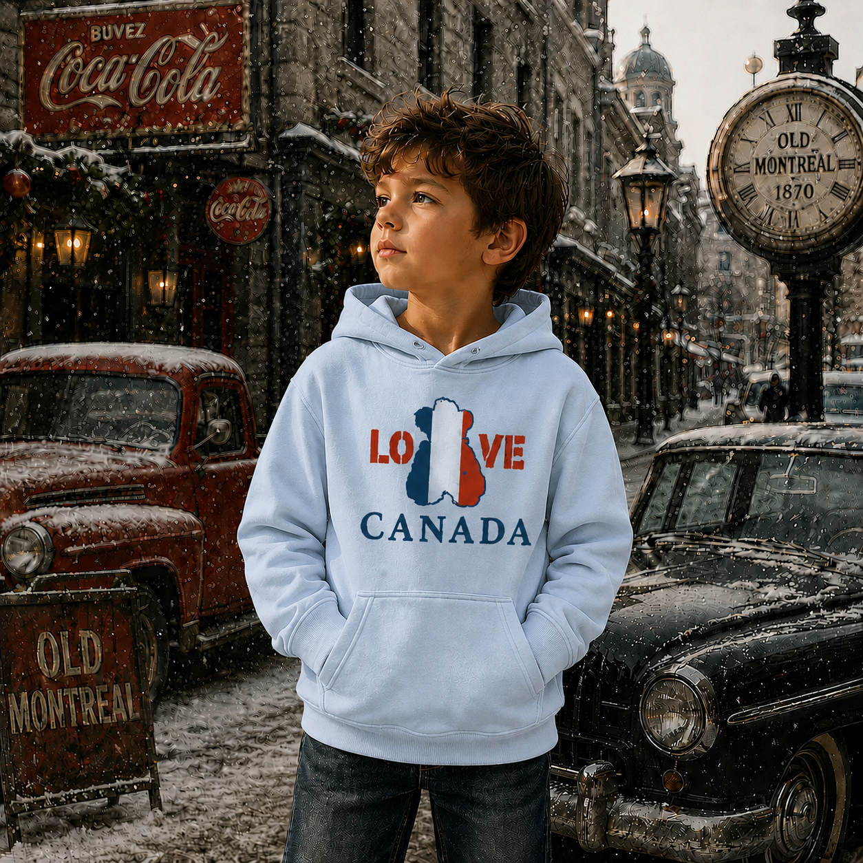 Nico Kids Hoodie | Boutique LH Montréal
