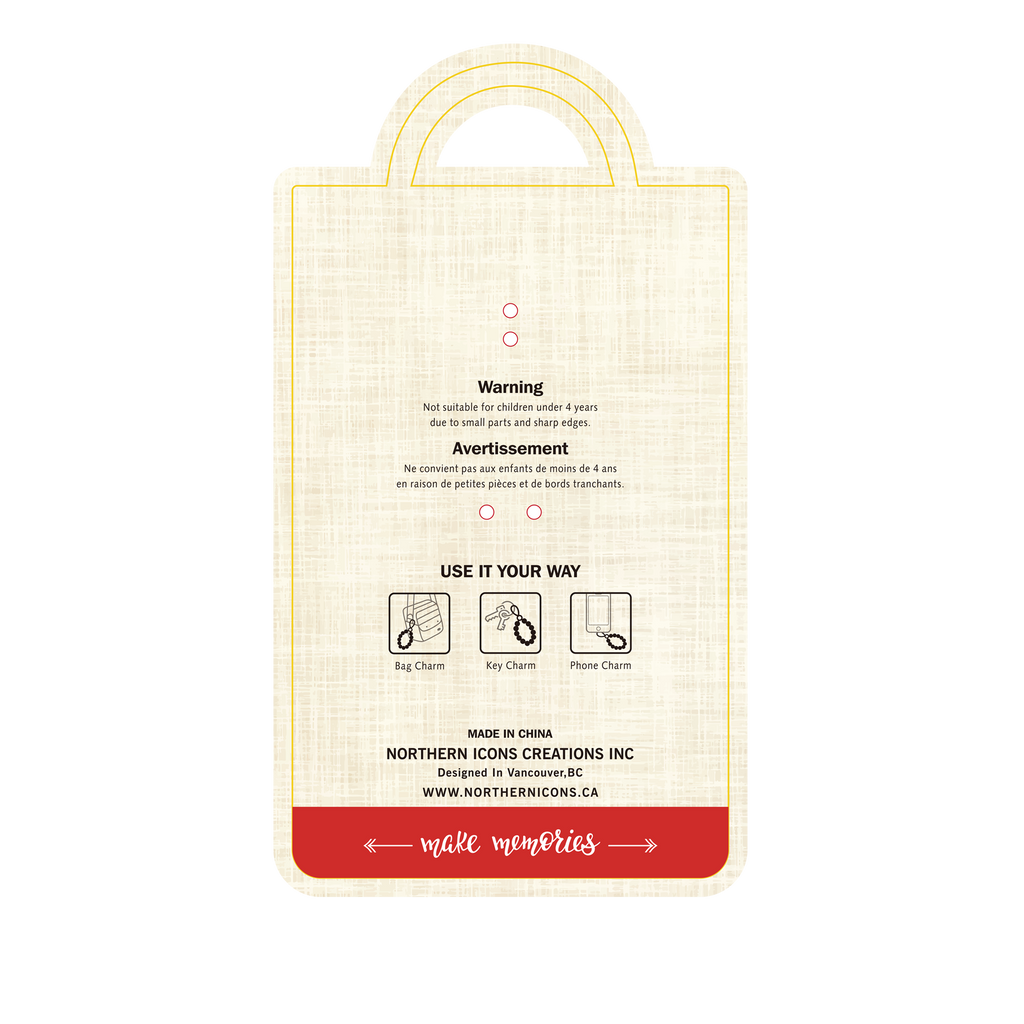 Canada Maple Syrup Bottle Bag Charm Keychain – Souvenir | Boutique LH Montréal