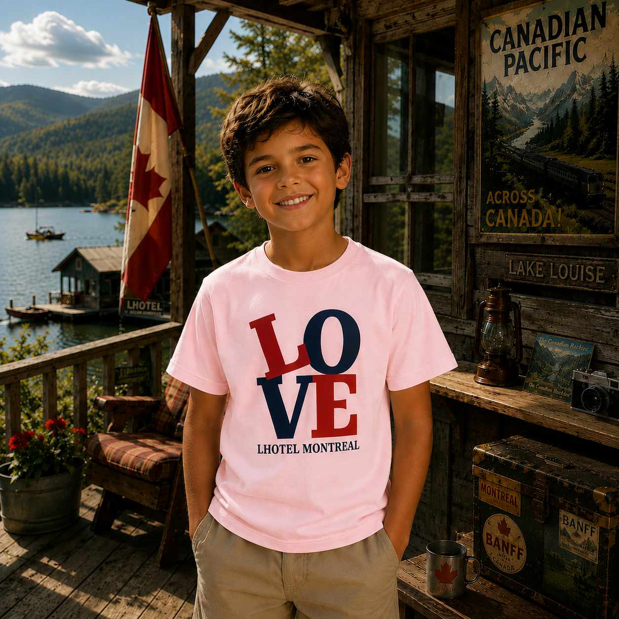 T-shirt amour pour enfant