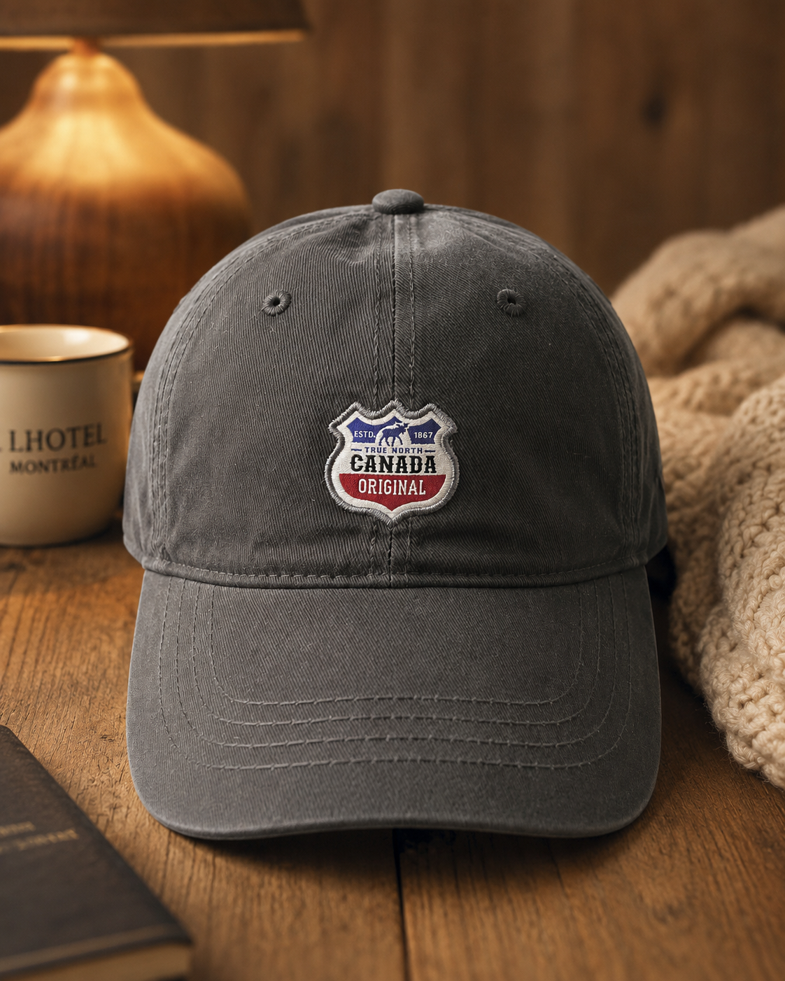 Canada Original Heritage Cap – Charcoal | Boutique LH Montréal