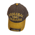 Original 1867 Canada Cap – Brown & Gold | Boutique LH Montréal