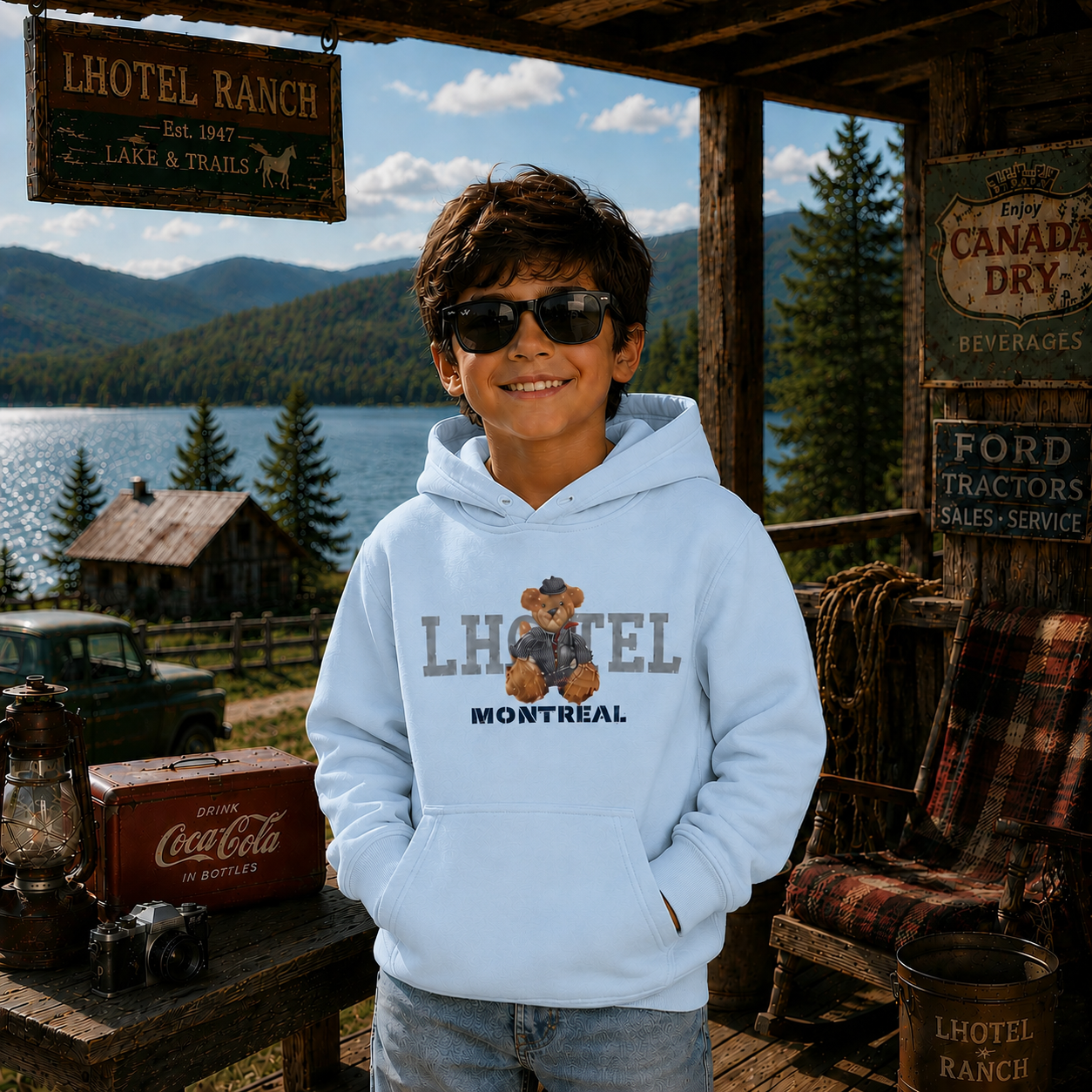 Argus Kids Hoodie | Boutique LH Montréal