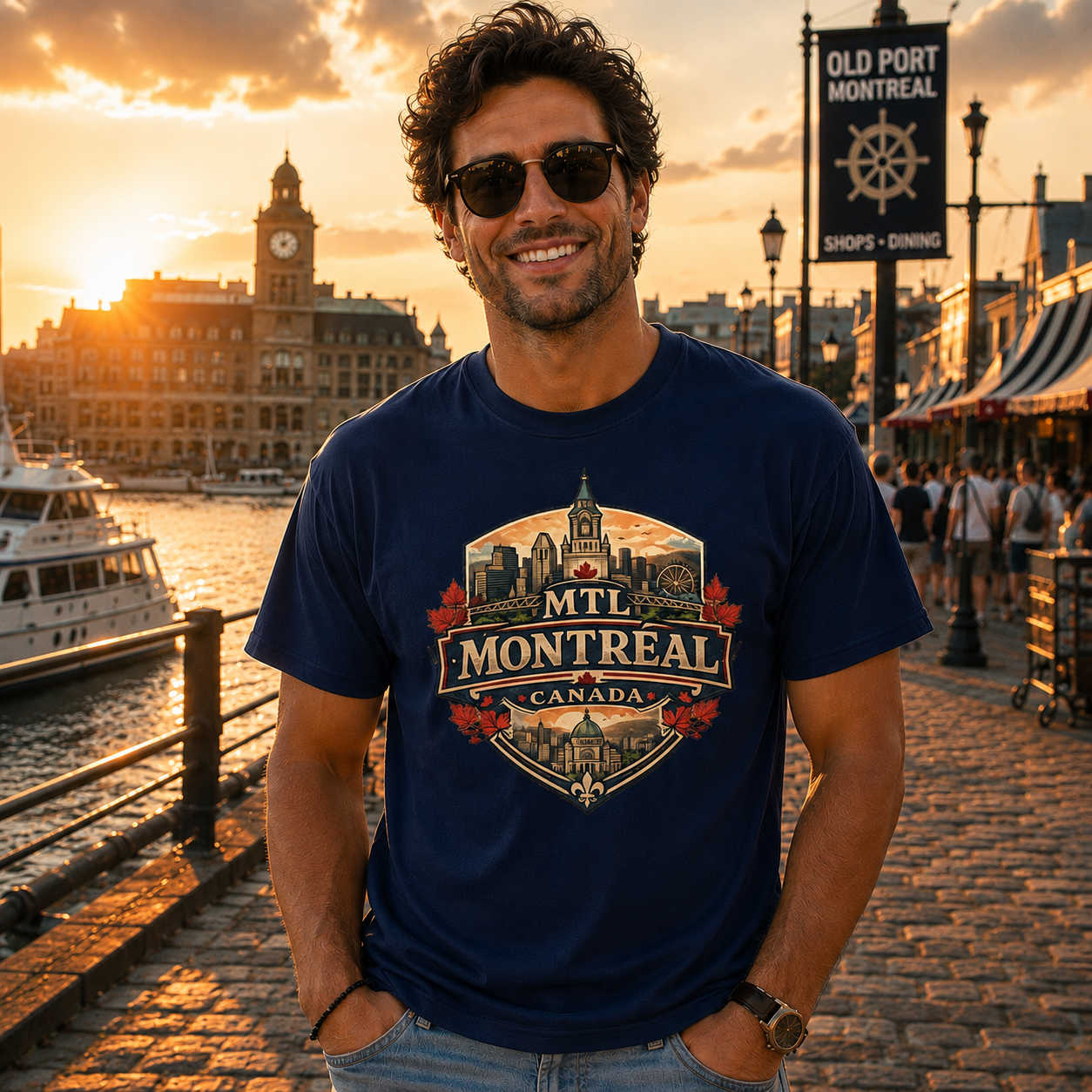 MTL Montréal Heritage T-Shirt | Boutique LH Montréal