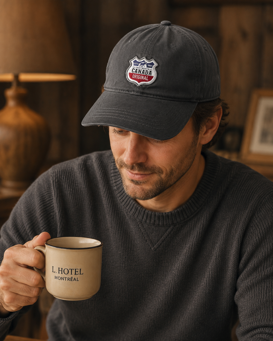 Canada Original Heritage Cap – Charcoal | Boutique LH Montréal