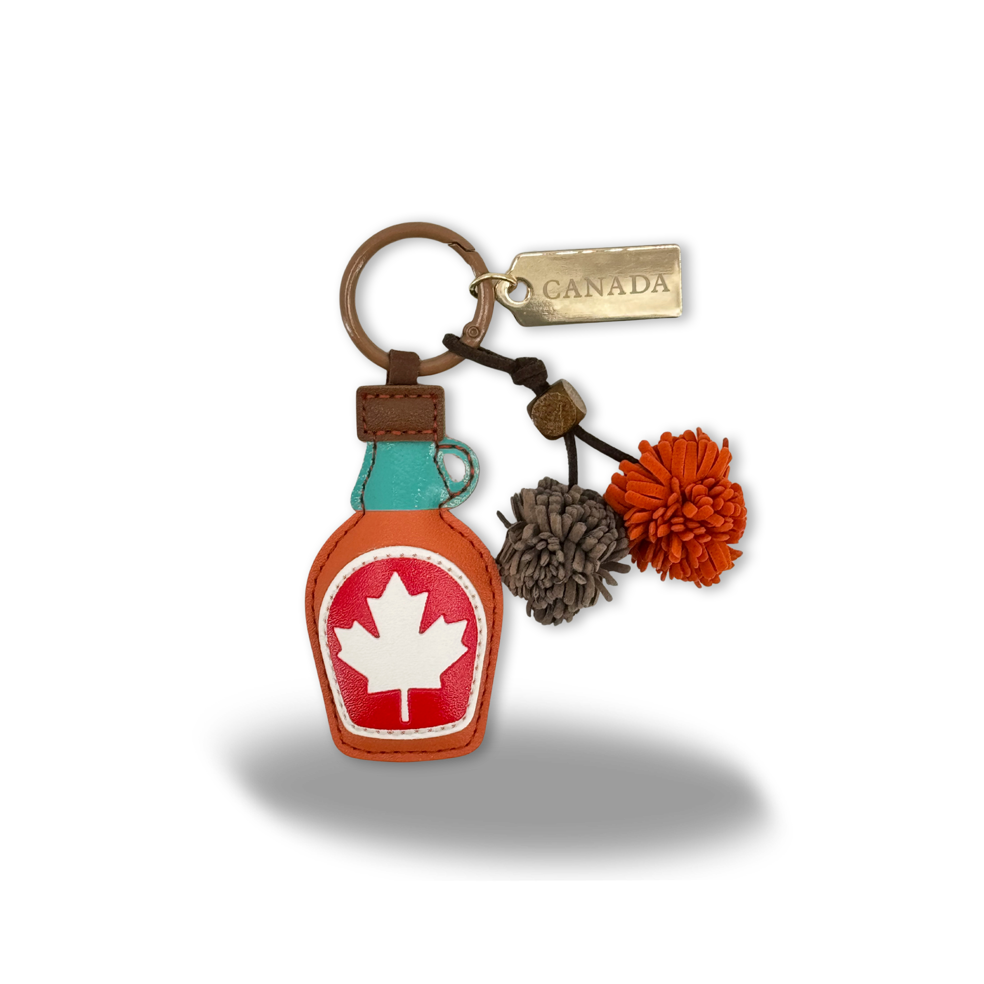 Canada Maple Syrup Bottle Bag Charm Keychain – Souvenir | Boutique LH Montréal