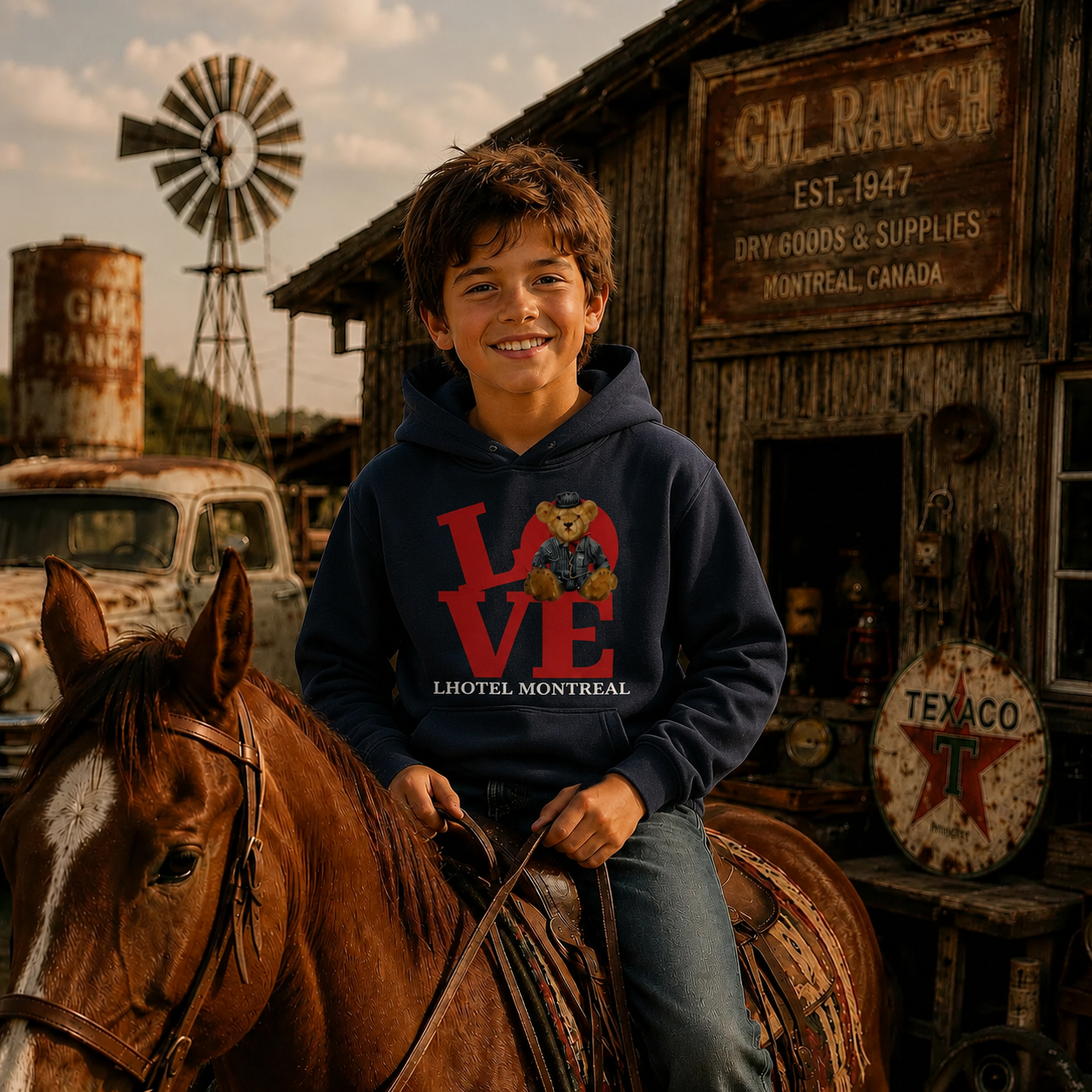 Amiel Kids Hoodie | Boutique LH Montréal