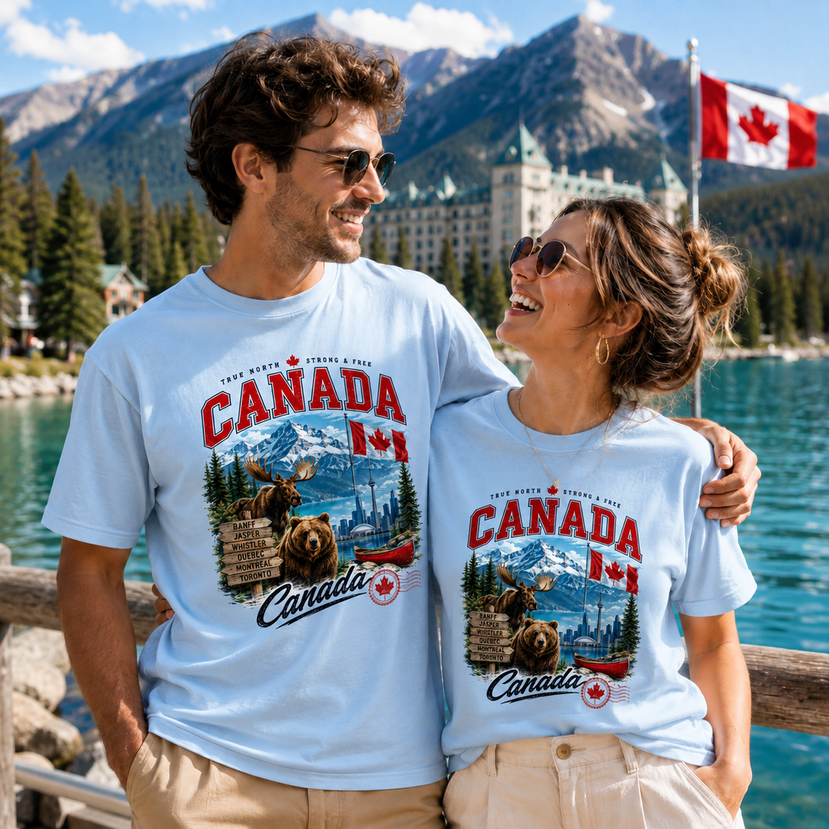 Canada True North | Unisex T-Shirt | Boutique LH Montréal