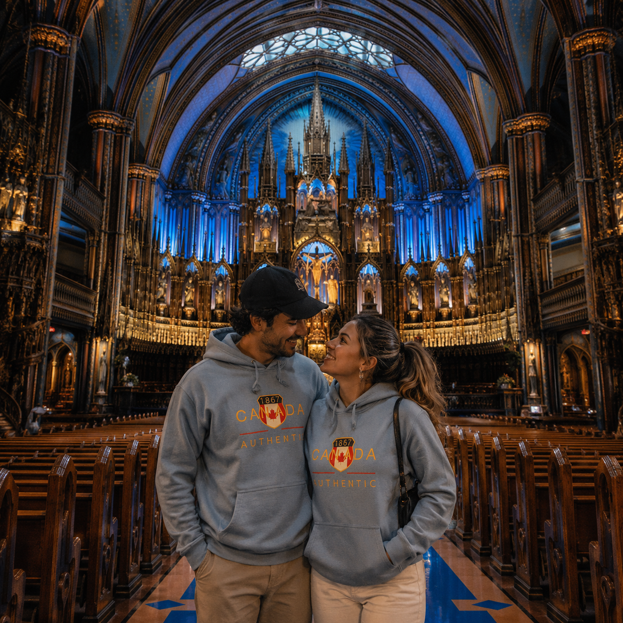 Casquette de Montréal avec feuille d'érable