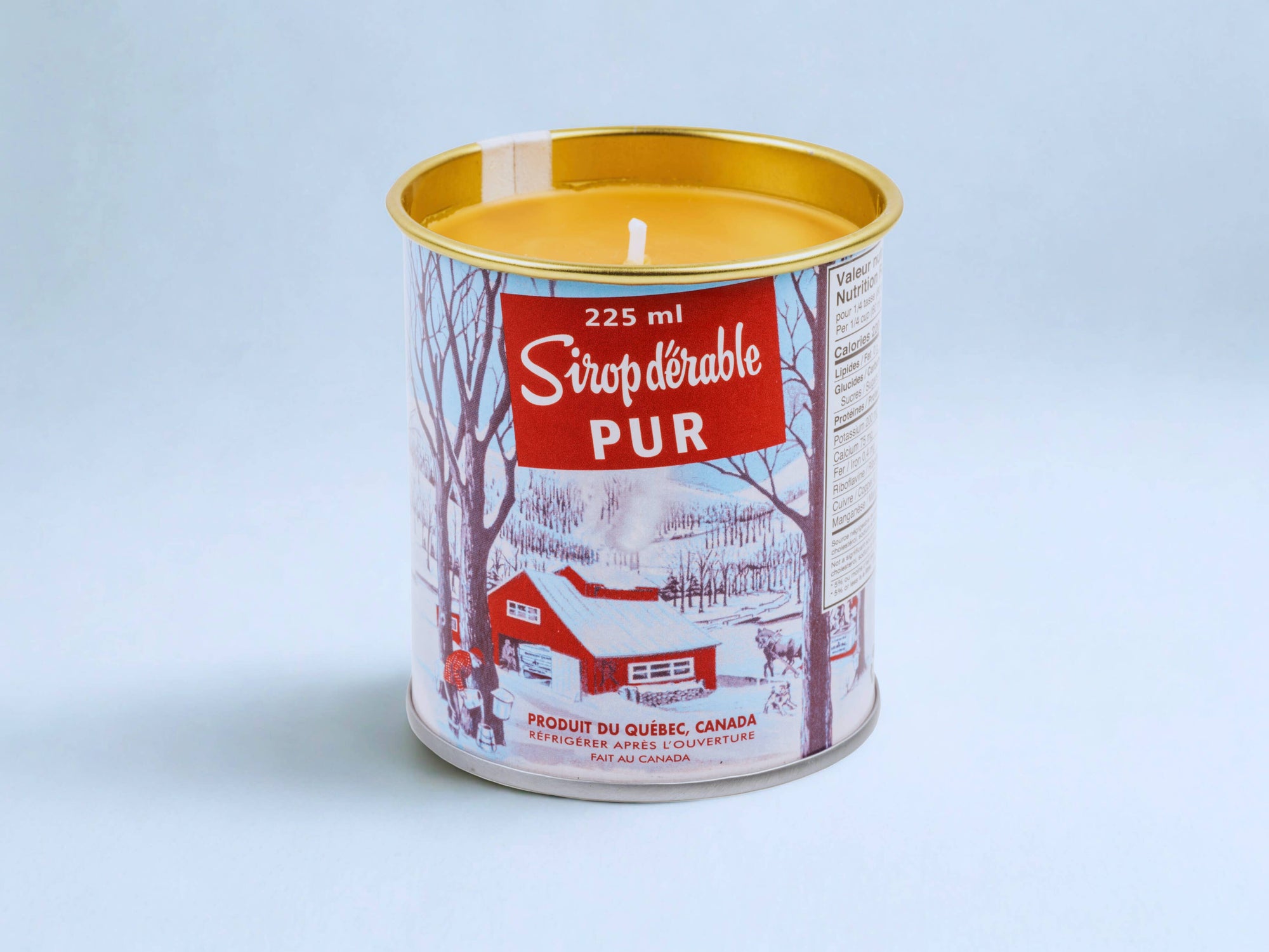 6 oz Maple Syrup Cotton Wick Candle – Canadian Inspired Scented Candle | Cozy Home Fragrance