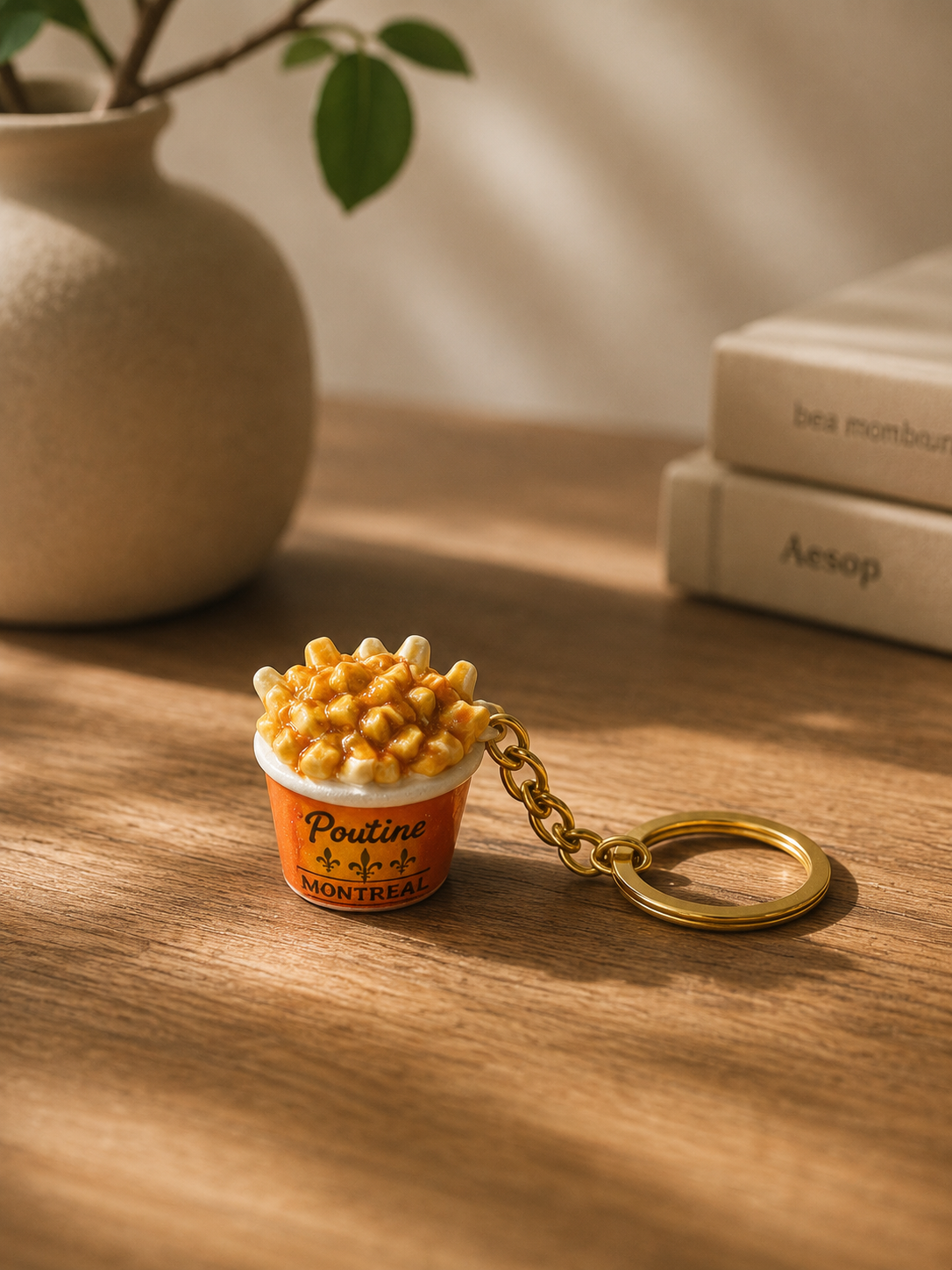 Montréal Poutine Souvenir Keychain | Boutique LH Montréal
