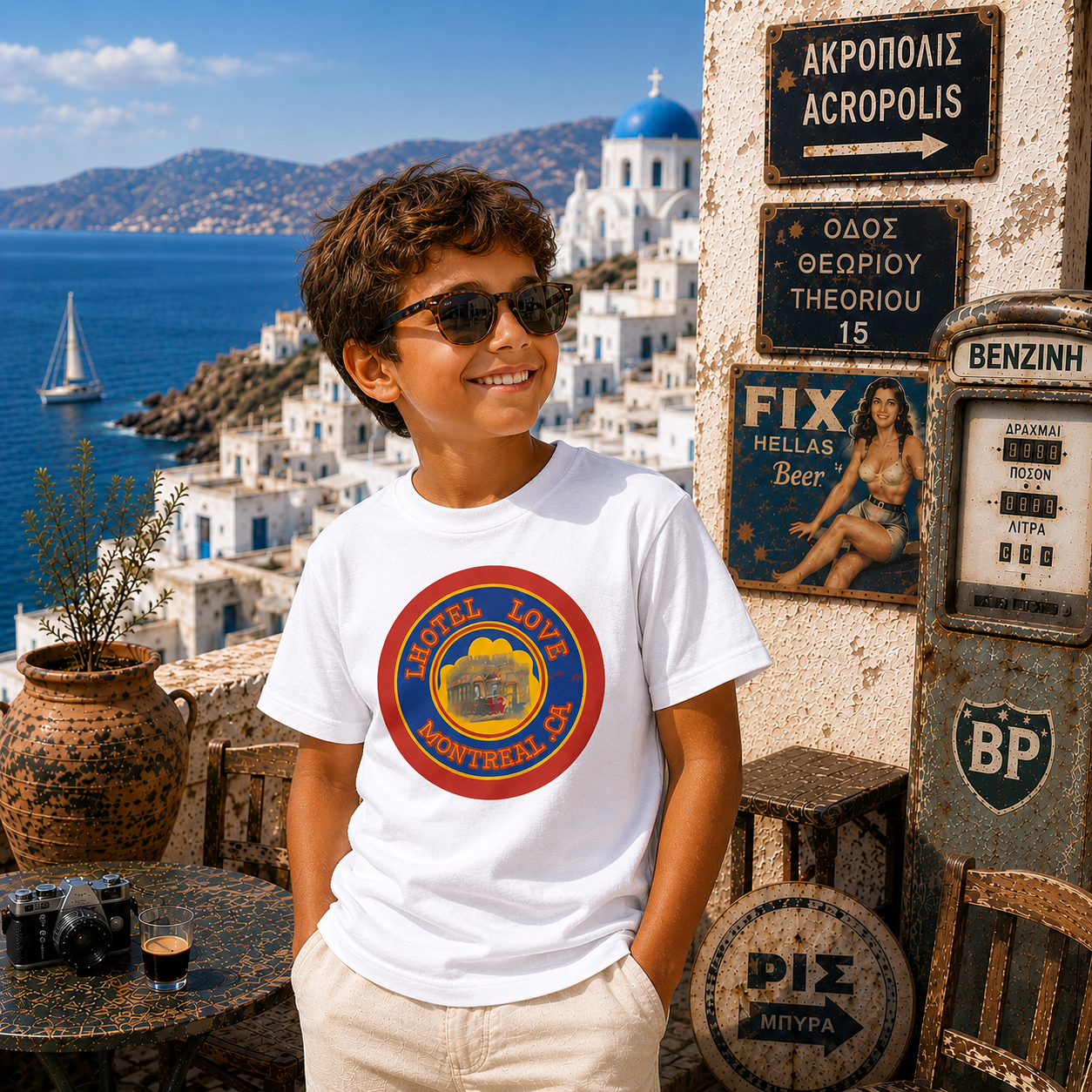 T-shirt amour pour enfant