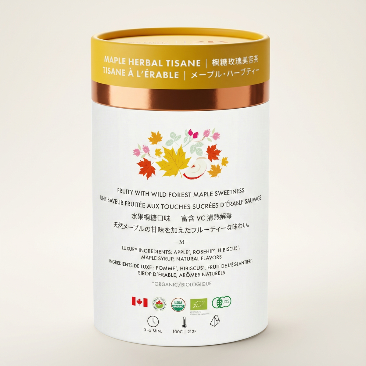 Thé Herbal de Luxe Érable | Canadien : Petit