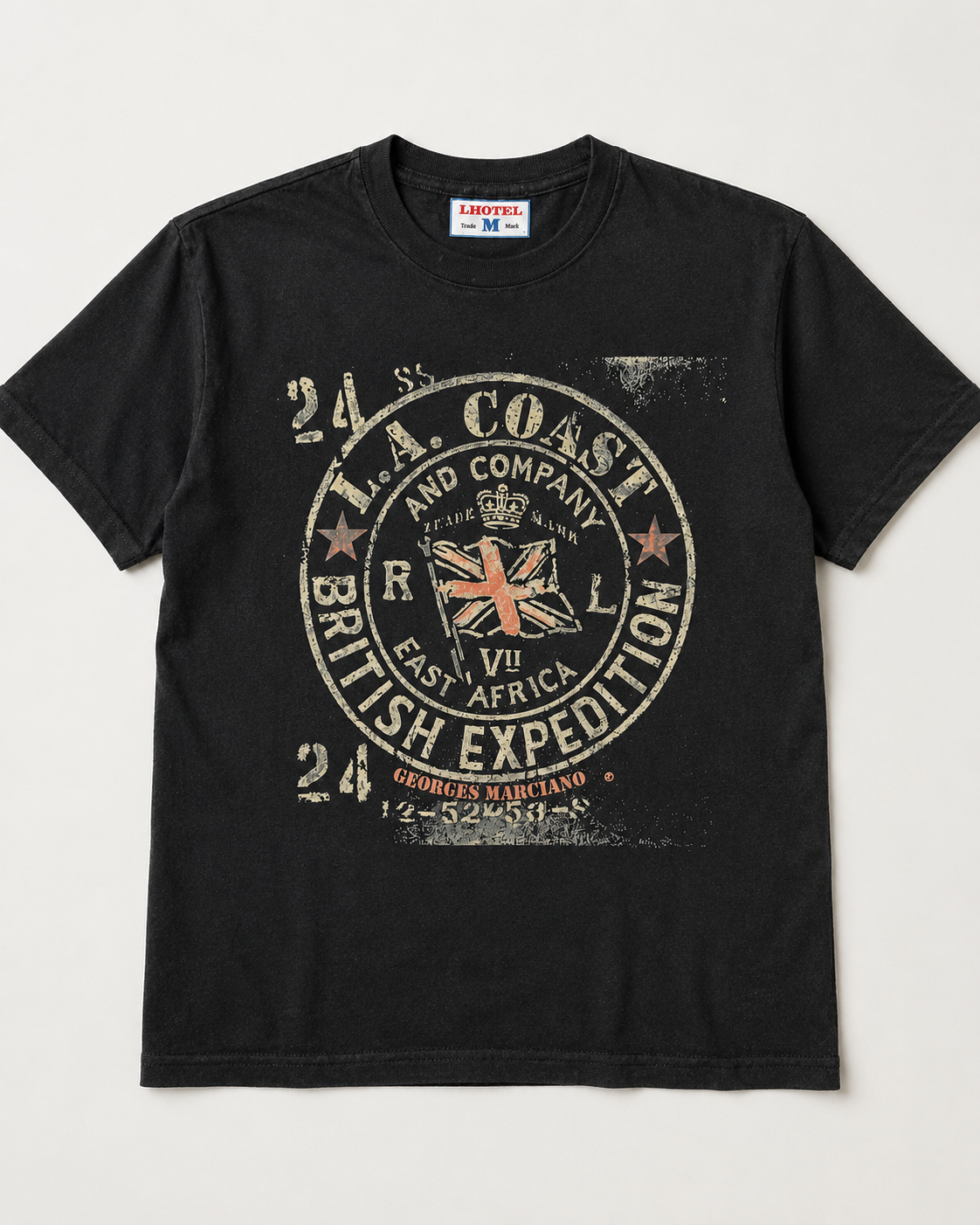 Georges Marciano Collection – British Expedition Graphic T-Shirt | Men Category | Boutique LH Montréal