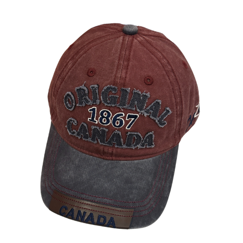 Original 1867 Canada Cap – Brown & Gold | Boutique LH Montréal