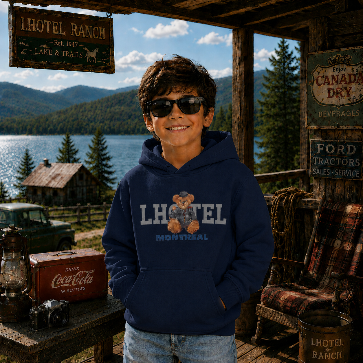 Argus Kids Hoodie | Boutique LH Montréal