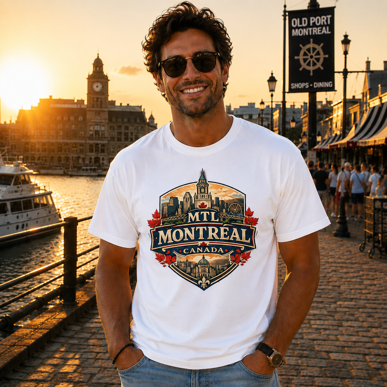 MTL Montréal Heritage T-Shirt | Boutique LH Montréal