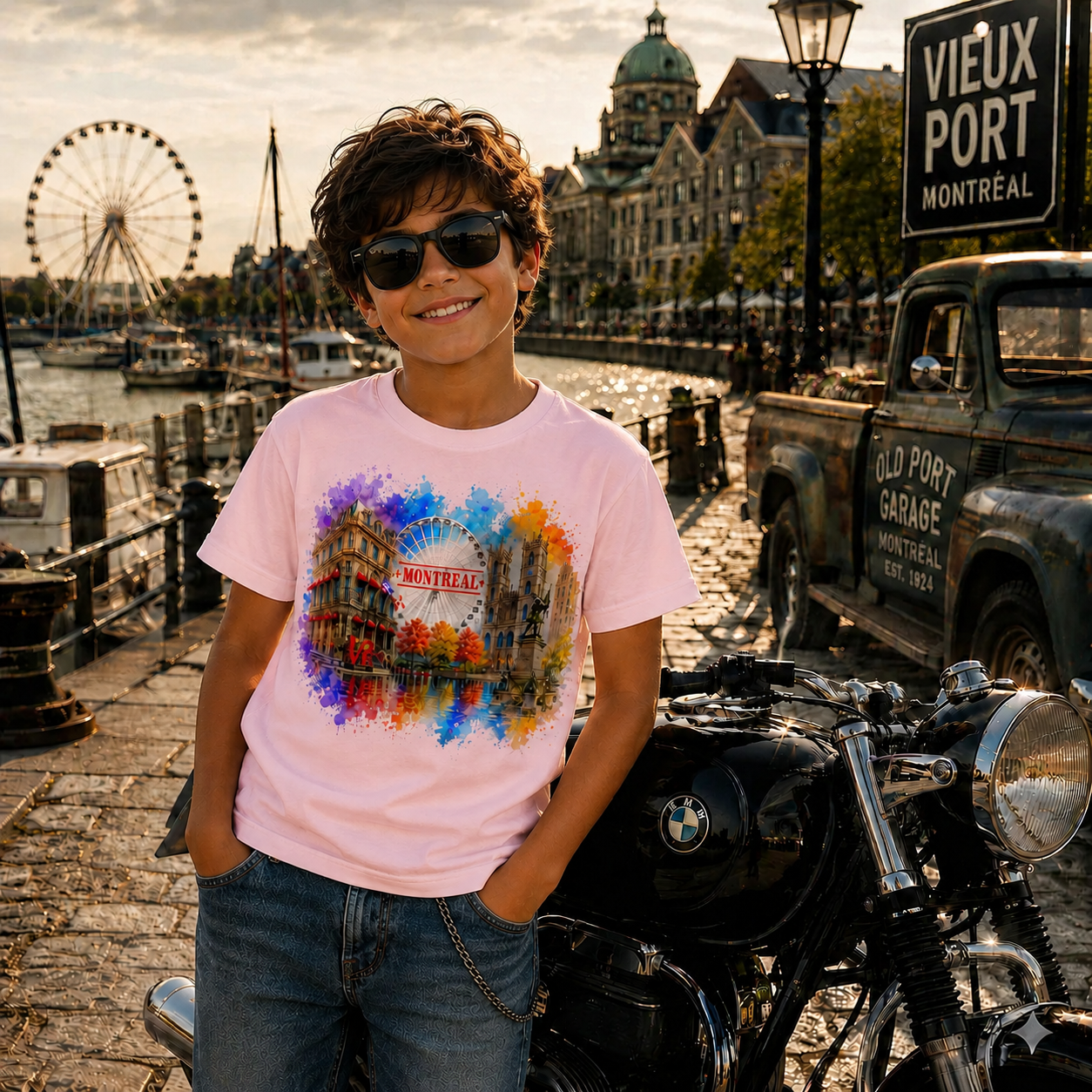 T-shirt amour pour enfant