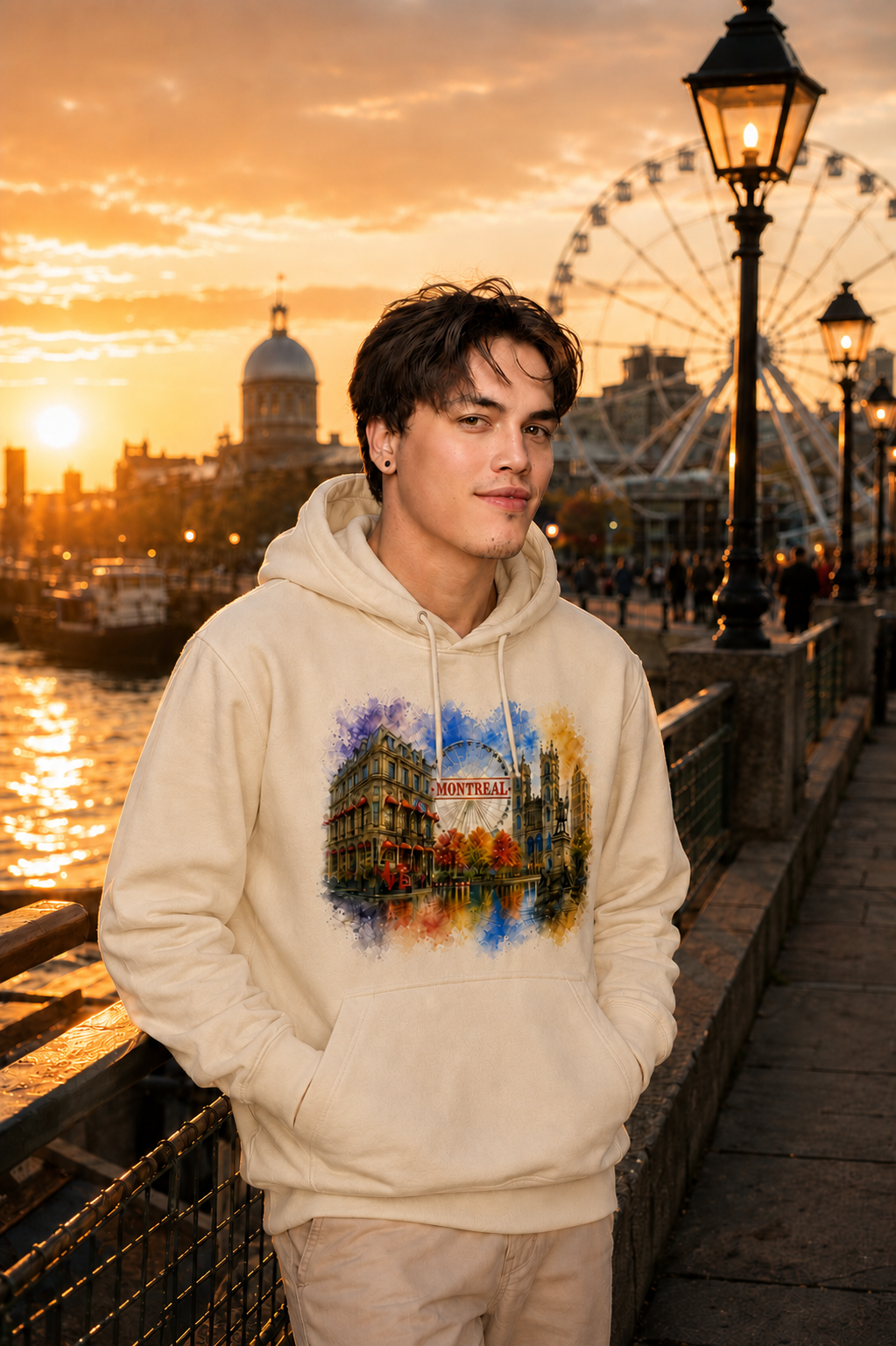 JC Hoodie – LHotel Souvenir Unisex Sweatshirt | Boutique LH Montréal