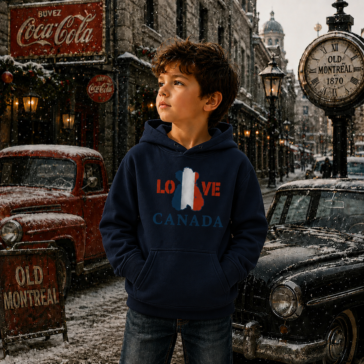 Nico Kids Hoodie | Boutique LH Montréal