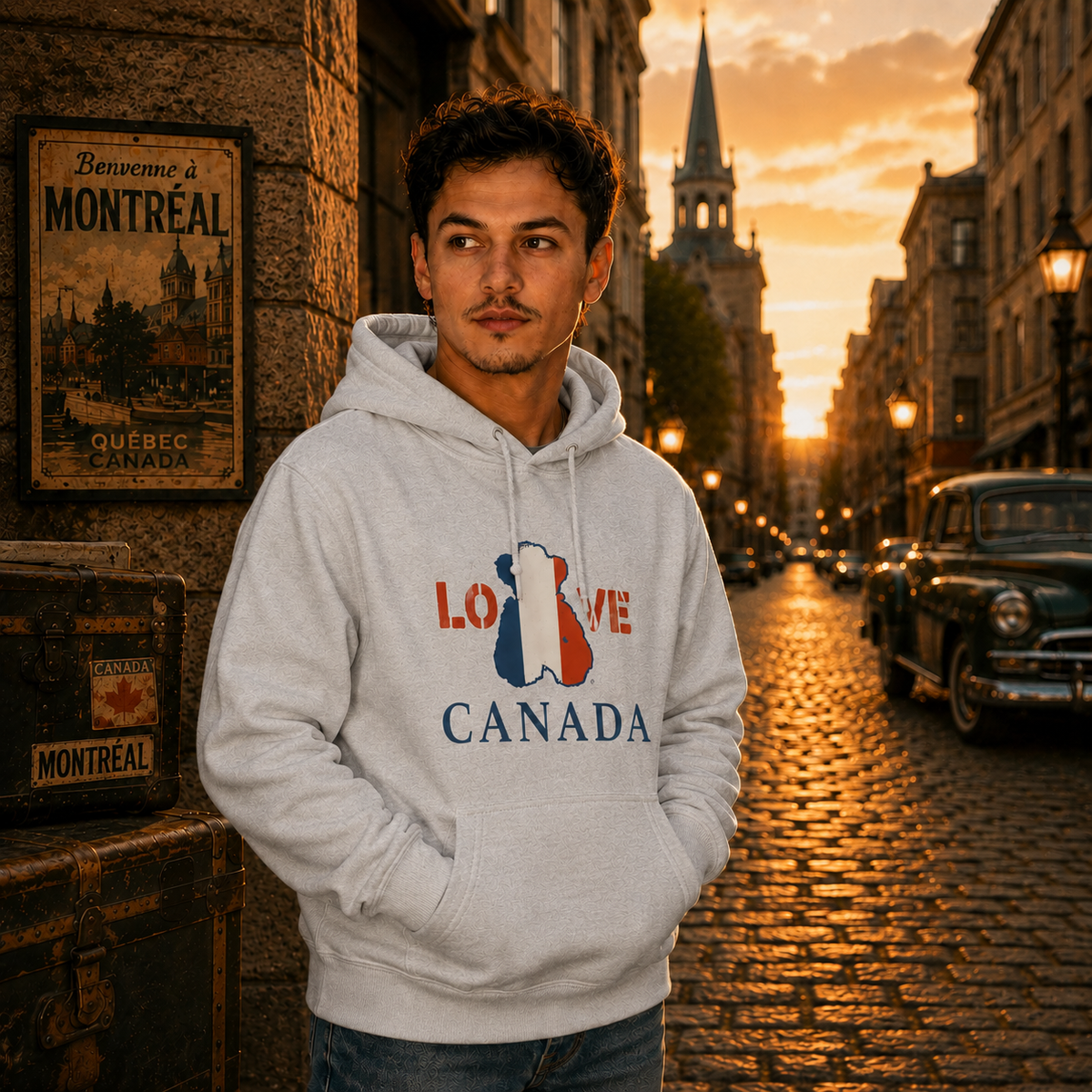 Mia Unisex Hoodie – LOVE Canada Bear | Boutique LH Montréal