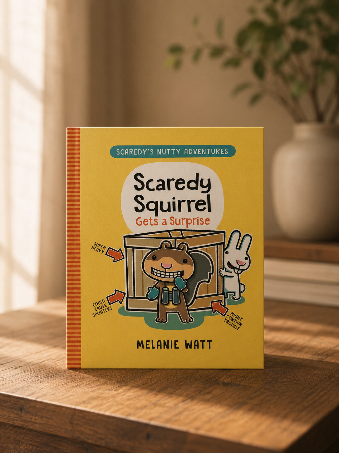 Scaredy Squirrel Gets a Surprise | Boutique LH Montréal