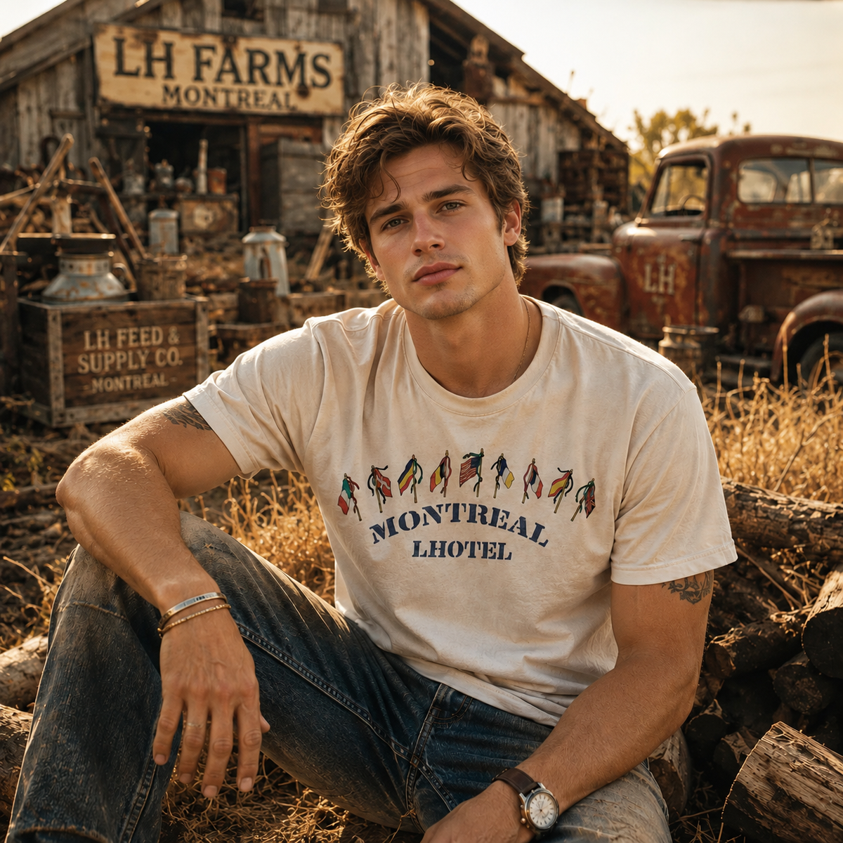 Drapeaux de t-shirts