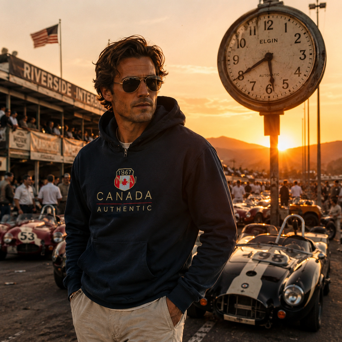 Canada Authentic Heritage Hoodie | Navy