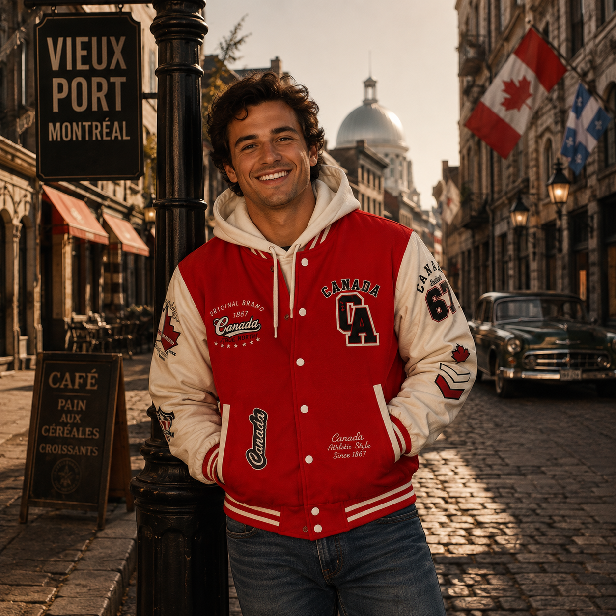 Canada Heritage Varsity Jacket | Boutique LH