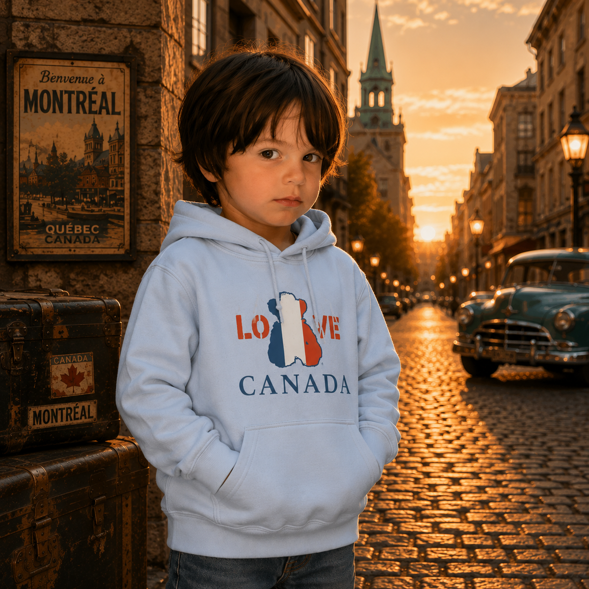 James Graphic Hoodie | Boy Kids Category | Boutique LH Montréal