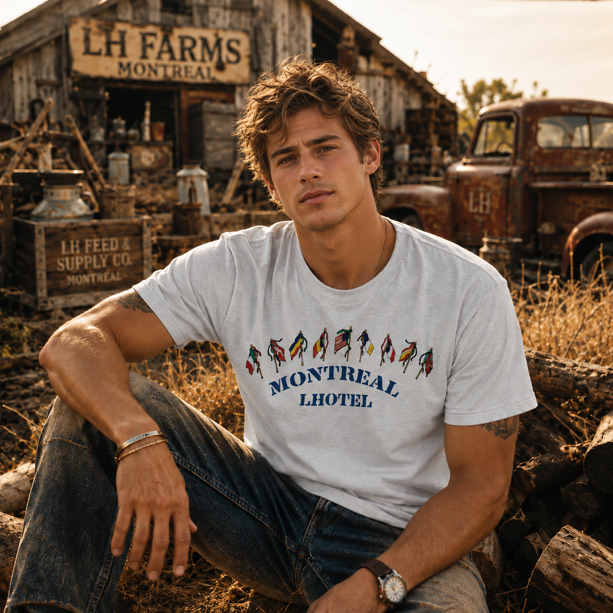 Drapeaux de t-shirts
