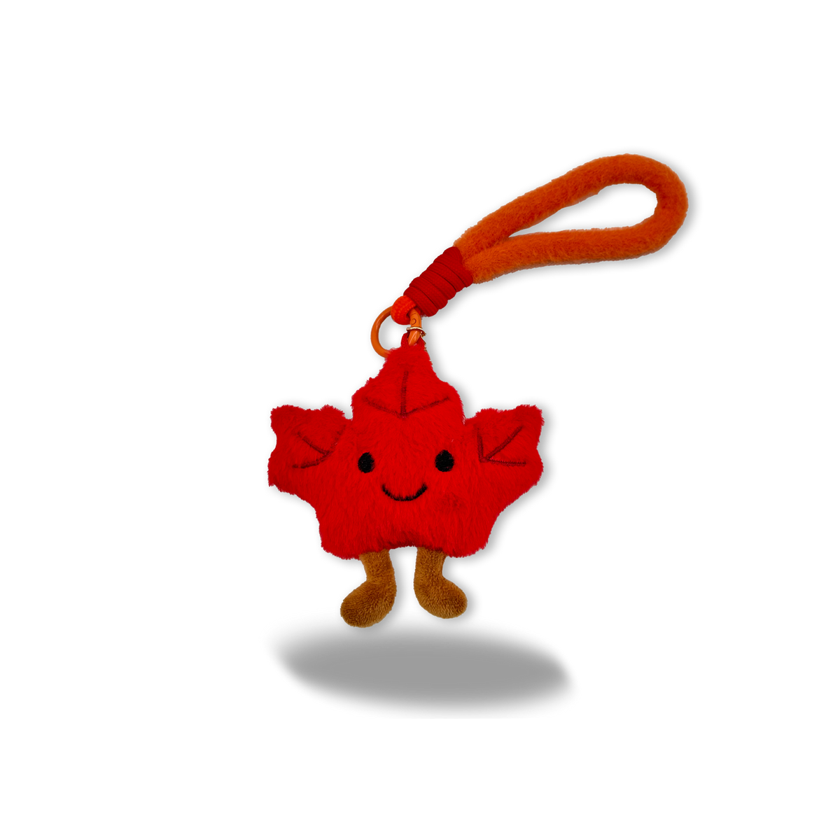 Cute Maple Leaf Plush Bag Charm Keychain – Canada Souvenir | Boutique LH Montréal