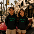 Montreal Love Black Graphic Hoodie | Kids Category | Boutique LH Montréal