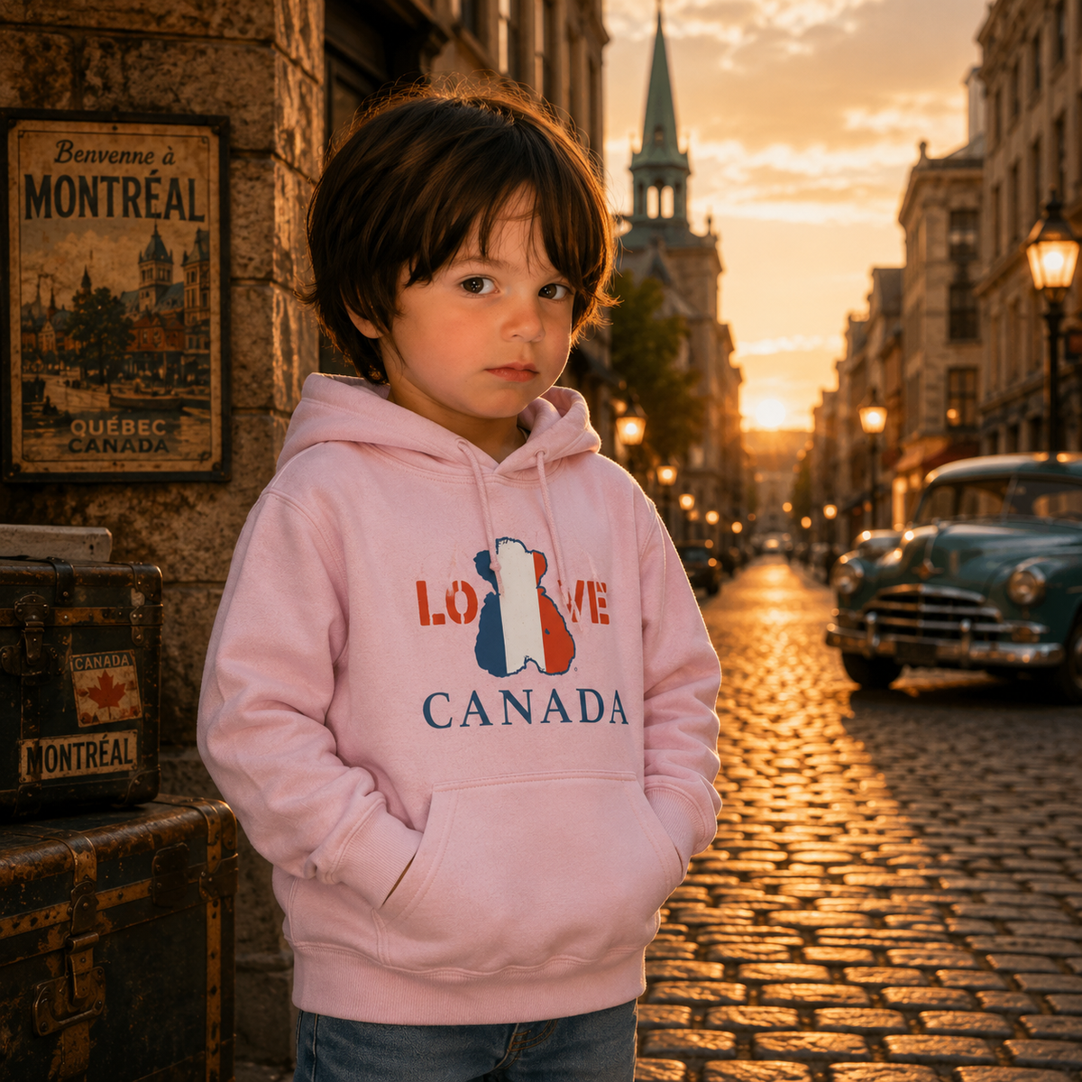 James Graphic Hoodie | Boy Kids Category | Boutique LH Montréal