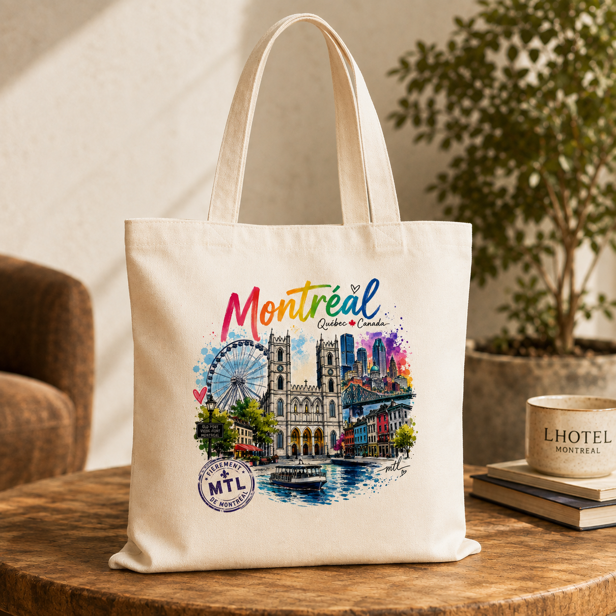 Casquette de Montréal avec feuille d'érable