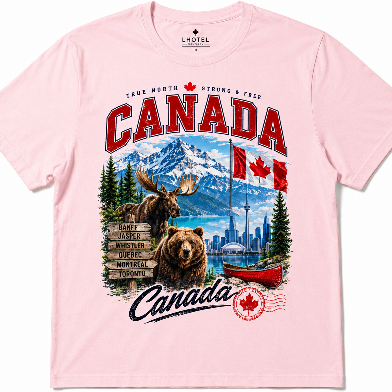 Casquette de Montréal avec feuille d'érable
