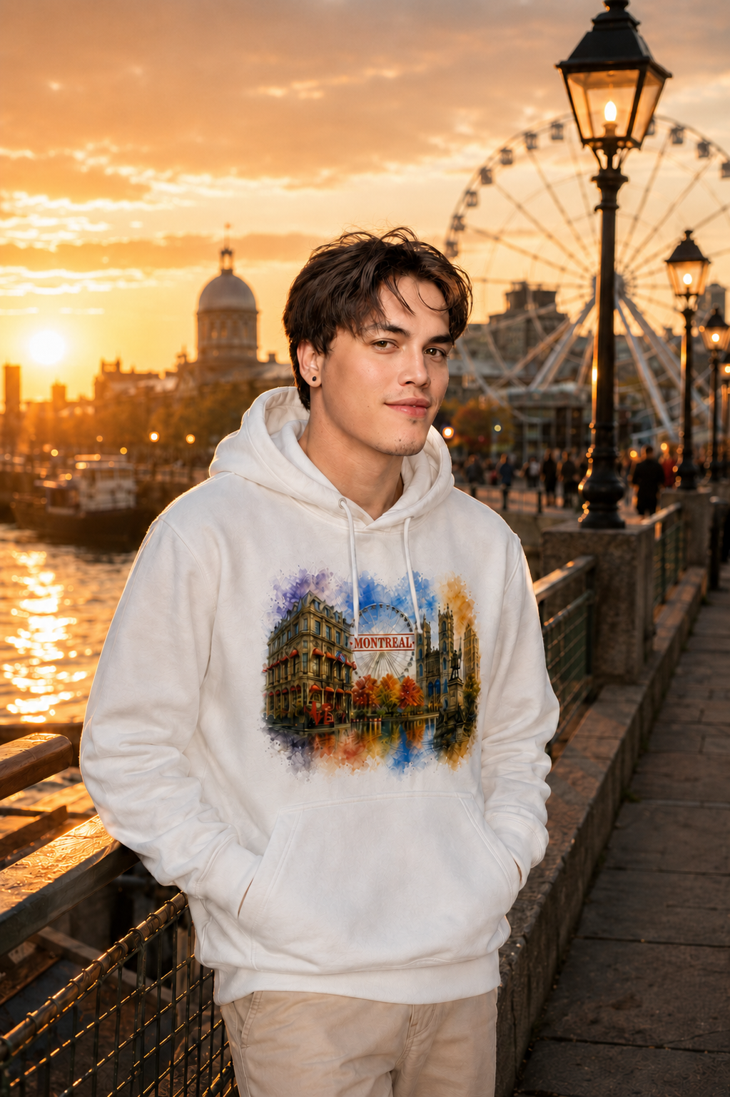 JC Hoodie – LHotel Souvenir Unisex Sweatshirt | Boutique LH Montréal