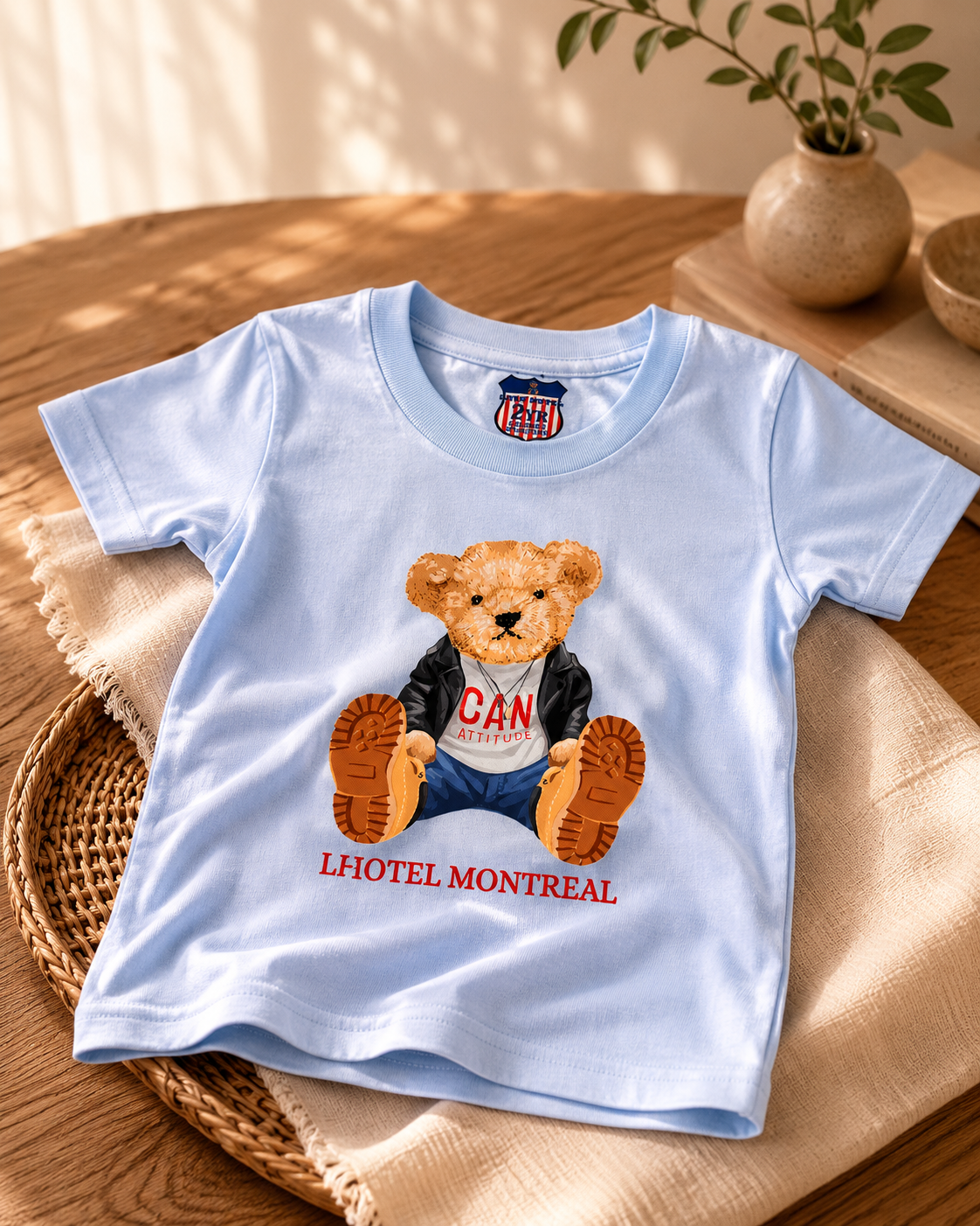 Montreal Teddy Kids T-Shirt | Boutique LH Montréal