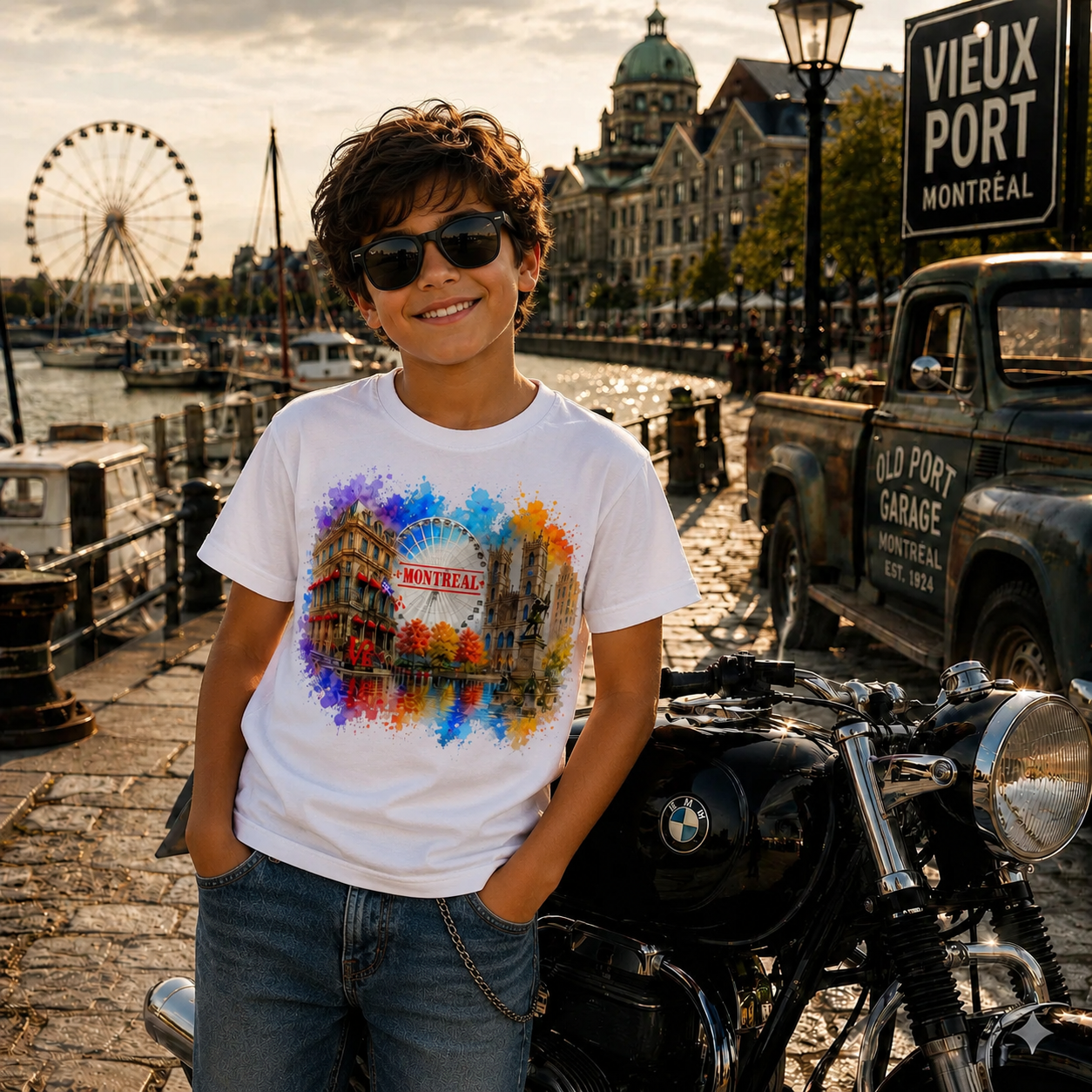 T-shirt amour pour enfant