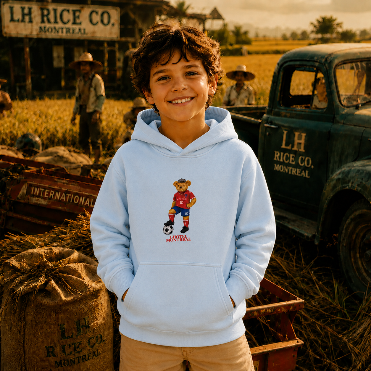 Alpha Kids Hoodie | Boutique LH Montréal